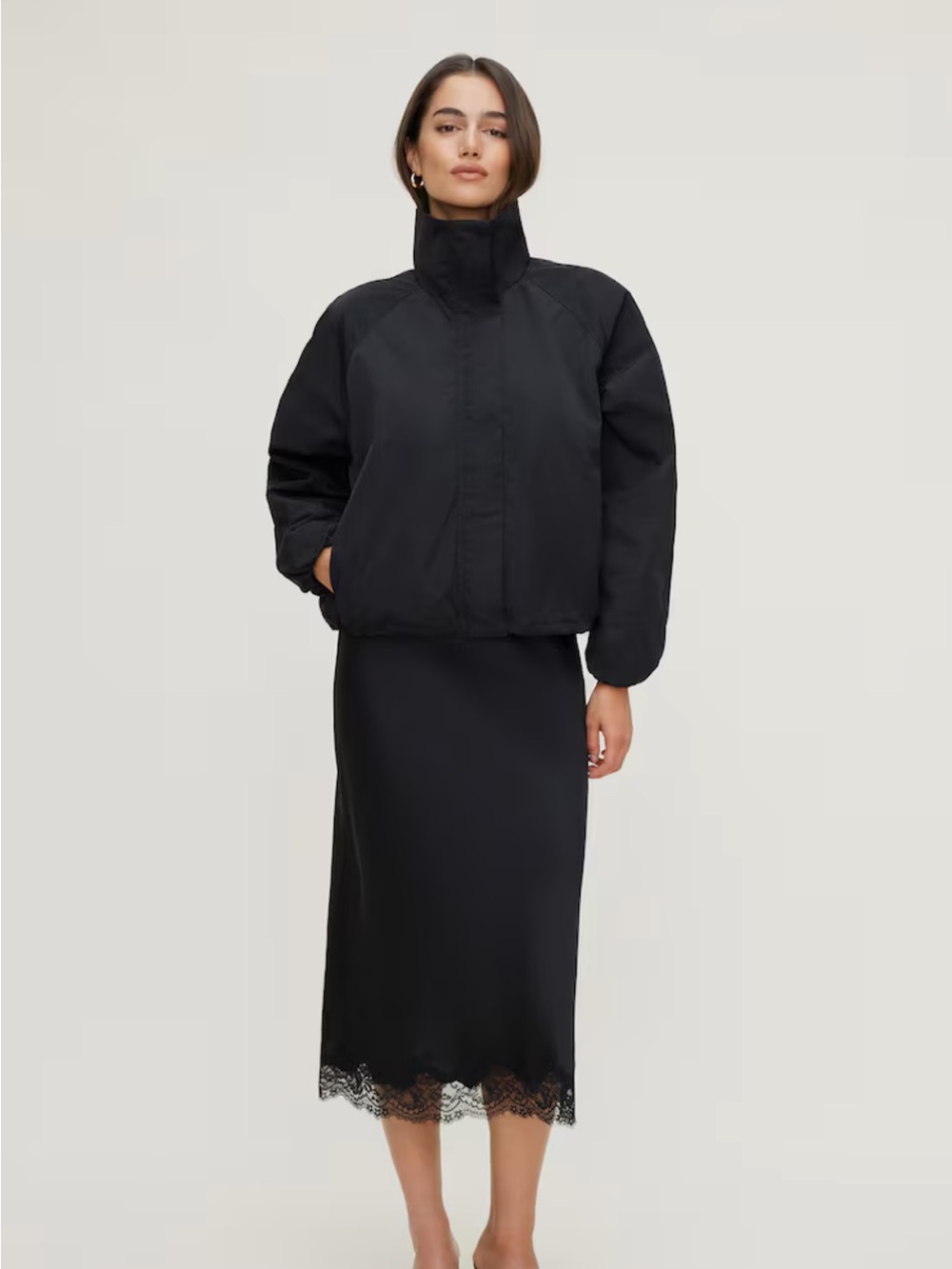 Dynamite High Neck Wind Anorak